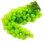 Fru40j 3 Artificial Lifelike Large Bunch Grapes Green X115 Individual Pieces Of Grapes For Photography Prop Home Kitchen Party Wedding Decoration