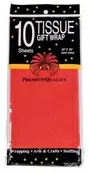 Tissue Paper Red Pack Of 10 Sheets