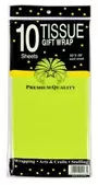 Tissue Paper Lime Green Pack Of 10 Sheets