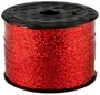 Metallic Red Poly Ribbon For Helium Filled Balloons Wedding Birthday Party Baby Shower Decorations 5mm X 91m