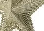 Wire Glittered Star Christmas Tree Topper Gold 3