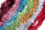 Christmas Tinsel Garland Multi