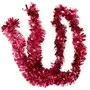 Christmas Tinsel Garland Red X 2m