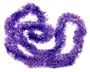 Tinsel Garland Purple X 2m