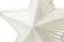 Wire Glittered Star Christmas Tree Topper White 3