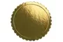 30cm Cake Boards Gold Round 2mm Thick