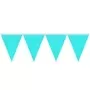 Triangle Bunting 2 Meter Plain Blue