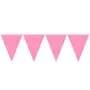 Triangle Bunting 2 Meter Plain Pink