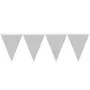 Triangle Bunting 2 Meter Plain Grey