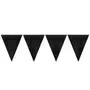 Triangle Bunting 2 Meter Plain Black