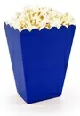 Popcorn Box Plain Dark Blue