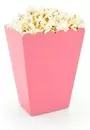 Popcorn Box Plain Light Pink