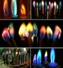 Colour Flame Candles Pack Of 6 3