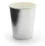 Paper Cups Metallic Silver Pack Of 10
