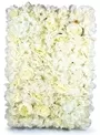 Vertical Garden Blooming White Roses Peonies And Hydrangeas Design 60x40cm 1