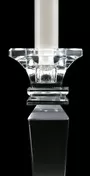 Crystal Candle Holder 20cm 2