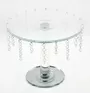 Crystal Cake Stand Single Tier 245cm 2