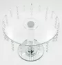 Crystal Cake Stand Single Tier 245cm 3
