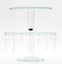 Crystal Cake Stand 2 Tier 235cm 30cm 1