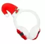 Christmas Alice Band Ear Muffs With Christmas Hat 1