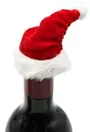 Mini Red Santa Hats For Bottle Lids 3