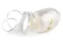 White Balloon Poly Ribbon Cob Bobbin 5mm X 20m