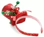 Christmas Alice Band Top Hat With Ribbon 2