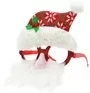 Christmas Glasses With Santa Nose Beard And Hat 1