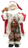 45cm Singing And Dancing Father Christmas Figurine Ornament With Bag Of Presents And Lantern 1