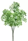Mini Wax Flower Bunch Green 5 Stems 1