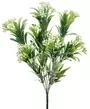 36cm Mini Rice Flower Bunch White 7 Stems 2
