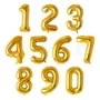 Gold Foil Number 0 To 9 Balloons