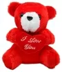 Valentine Teddy Bear With I Love You Heart Red 1