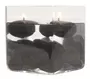 5cm Floating Candle Black 2