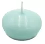 5cm Floating Candle Blue Mint 1