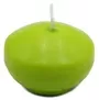 5cm Floating Candle Lime Green 1