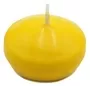 5cm Floating Candle Yellow 1