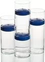 5cm Floating Candle Dark Blue 2