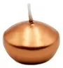 5cm Metallic Bronze Floating Candle 4 Hours Burning Time 1