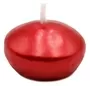 5cm Metallic Red Floating Candle 4 Hours Burning Time 1
