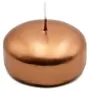 7cm Metallic Bronze Floating Candle 8 Hours Burning Time 1