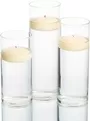 7cm Cream Floating Candle 8 Hours Burning Time 2
