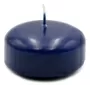 7cm Dark Blue Floating Candle 8 Hours Burning Time