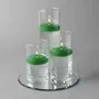 7cm Dark Green Floating Candle 8 Hours Burning Time 2