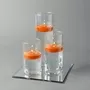 7cm Orange Floating Candle 8 Hours Burning Time 2