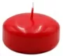 7cm Red Floating Candle 8 Hours Burning Time