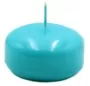 7cm Turquoise Floating Candle 8 Hours Burning Time