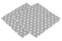 Silver With White Polka Dots 2 Ply Paper Serviettes 33x33cm Pack Of 20 Copy