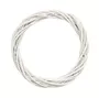30cm Willow Wreath White