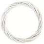35cm Willow Wreath White